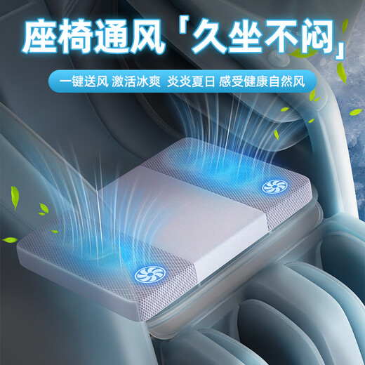 Oaks 4D+4D dual-movement massage chair home space capsule 2025 top ten brands fully automatic full-body zero-gravity smart multi-functional space capsule massage sofa gift for parents Top with dual-motor white gray beautiful legs upgrade + calf kneading + hot compress cloak High-end gifts for parents, the elderly, wives, girlfriends, boyfriends, ladies and elders