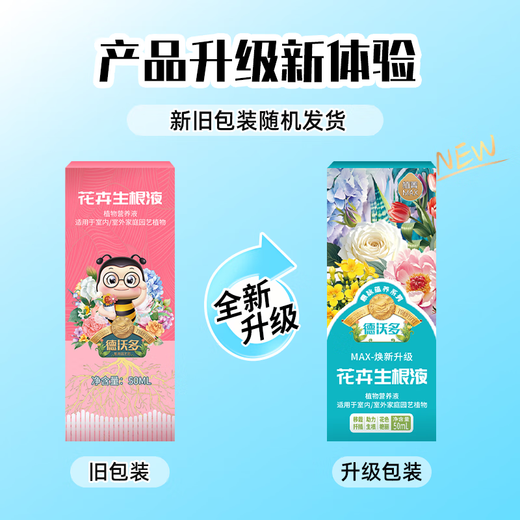 Dewoduo powerful plant rooting solution 50ml gardening cuttings strong seedlings and roots universal hydroponic soil culture flower and green plant nutrient solution