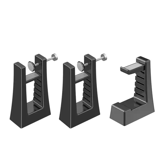 Zhong Zhangkui подставка для ноутбука, подставка для компьютера, дополнительный экран, вертикальный кронштейн, вертикальный подвесной регулируемый кронштейн, охлаждение, вертикальное основание внешнего дисплея, настольный компьютер в общежитии, перевернутый офис, киберспорт, черный