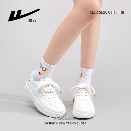 Huili women's shoes Internet celebrity thick-soled white shoes for women autumn and winter new sweet versatile casual shoes sports sneakers white green 38