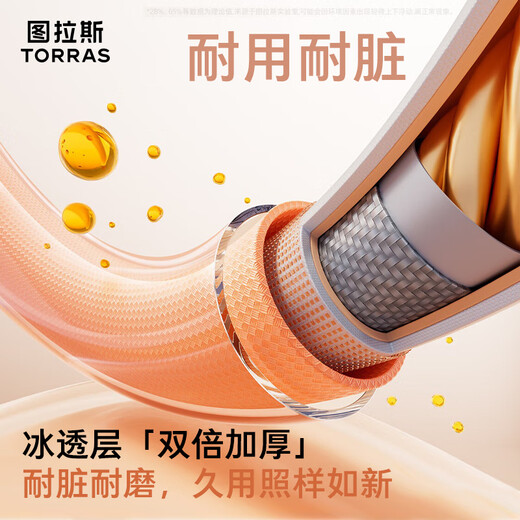 Tulas Low Temperature Fast Charging Xiaobing Cable Apple 17 Charging Cable 60W/40W/30W Compatible with iPhone 17 Promax Car Data Cable Adapted to CarPlay Android Type-C Titanium White Special for Apple 17-15 Dual TypeC Low Temperature Flash Charging 2.0 Meters丨60w Super Fast Charging