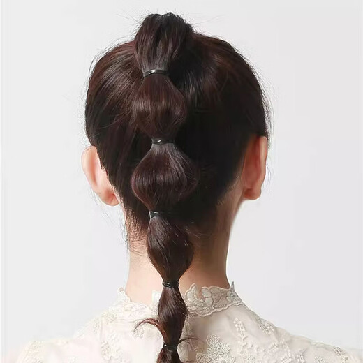 Jian Yingshu disposable high-elastic thickened headband 500 pieces, children and adults hair ties, small rubber bands to tie hair