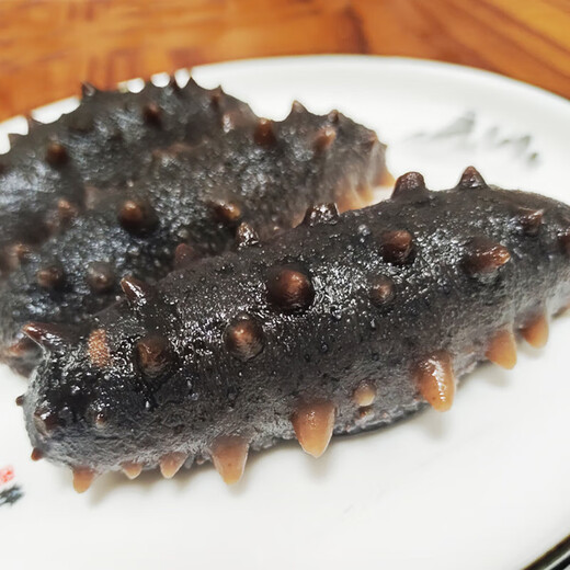 Ready-to-eat sea cucumbers individually packaged fresh seafood gift box fresh Dalian sea cucumber sashimi frozen Liao cucumber high-quality sea cucumber exquisite high-quality gift box 5 Jin Jin equals 0.5 kg (50-75 heads)