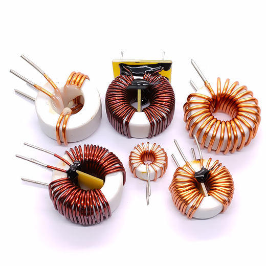 Hanshi Hengye amorphous magnetic ring inductor ring R6123-X227 13MH 2.24 lines horizontal common mode with bottom/2 pcs