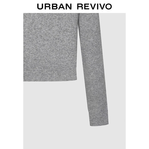 UR2025 Autumn New Women's Casual Bow Floral Jacquard Knitted Cardigan UYY950136