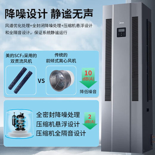 Computer room 3P/5 HP precision air conditioning machine room base station special cabinet machine 380v13KW 24-hour operation UPS power supply Midea MAV008WT1N20-Mi 3 HP constant temperature