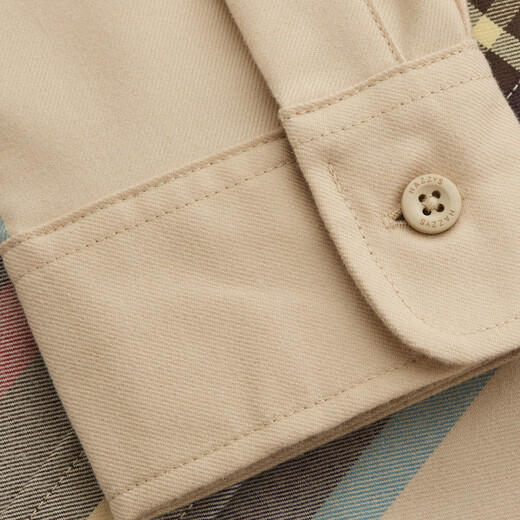 HAZZYS Haggis Women's 2025 Winter New Women's Plaid Commuting Casual Long-Sleeved Shirt Women's ASCSK1CDK21 Milky White IV S (155/80A 36)