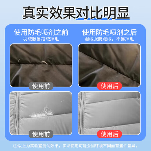 Unicon down jacket anti-pilling spray winter clothing anti-pilling lint spray lining down jacket lint repair artifact