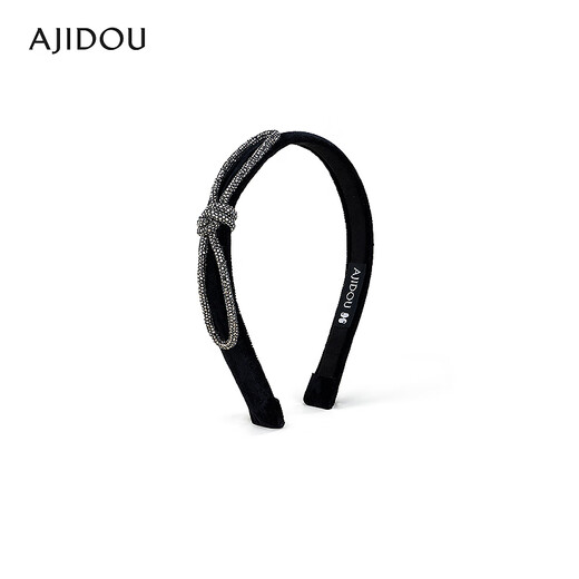 AJIDOU Ajidou hair accessories women's black fashion headband fabric hair accessories high skull headband black 1 piece