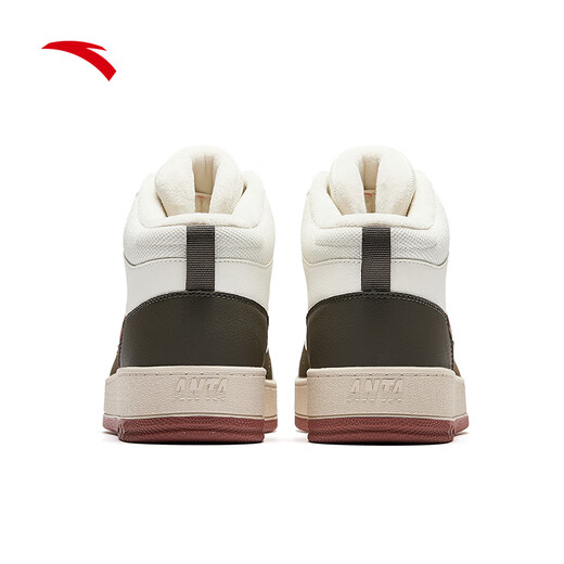 Anta first year 2 high-top sneakers cotton shoes men's winter warm thickened plus suede casual sports shoes for men