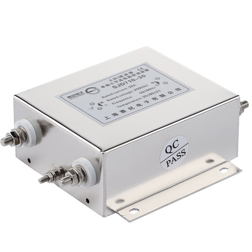 Saiji power filter 220VSJD710 three-level high-performance anti-interference inlet single-phase servo PLC power amplifier audio purification terminal SJD710-3A