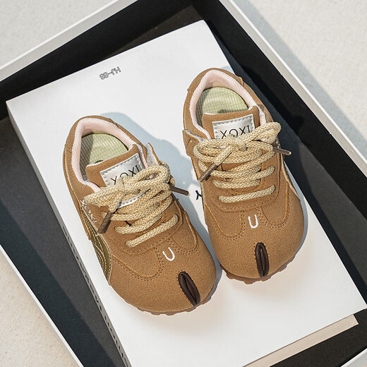 Terranis Yangma recommends 2025 spring and autumn new infant breathable Birkenstock shoes 1 year old 3 years old soft sole 5 non-slip toddler shoes purple 23_inner length 14cm