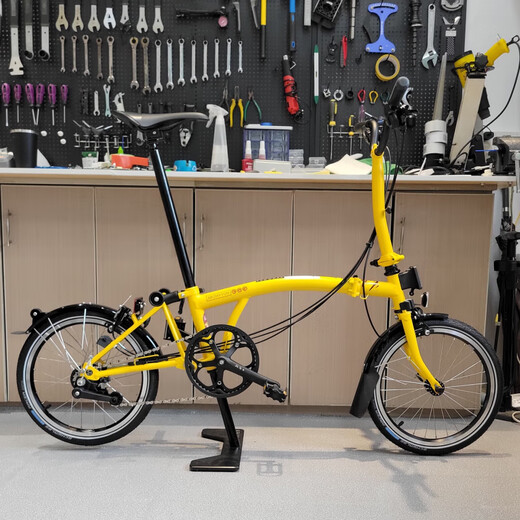 BROMPTON Fuyao BROMPTON Xiaobu Folding Bicycle Malaysia Limited Edition M6L Big Tiger Portable Bicycle Big Tiger M6L 16 inches