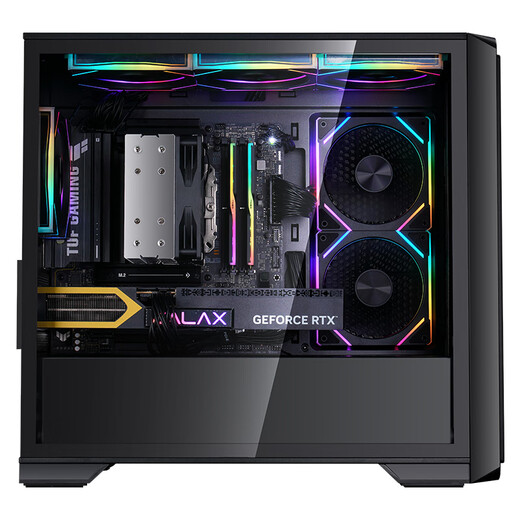 AMD/Lang 9600X/9700X assembled computer 5060/5070 graphics card DIY sea view room game console entertainment live broadcast desktop computer to play the Delta machine configuration ten R7-9700X+RTX5060Ti16G host kit