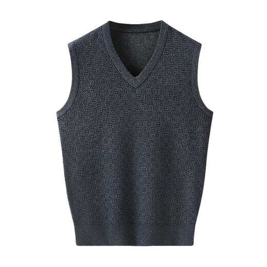 Xiaofu men's autumn and winter warm clothes dad's velvet thickened sweater vest vest middle-aged and elderly bottoming shirt men's winter