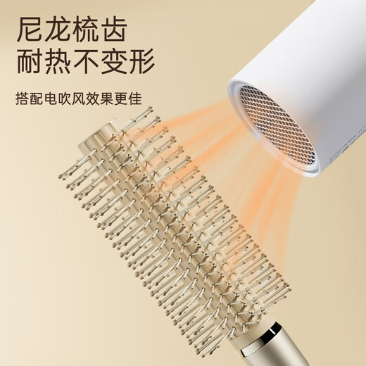 Solan's 2025 new curling comb rolls the head to clear the fluffy skull for women's home hair blowing and hairdressing special styling