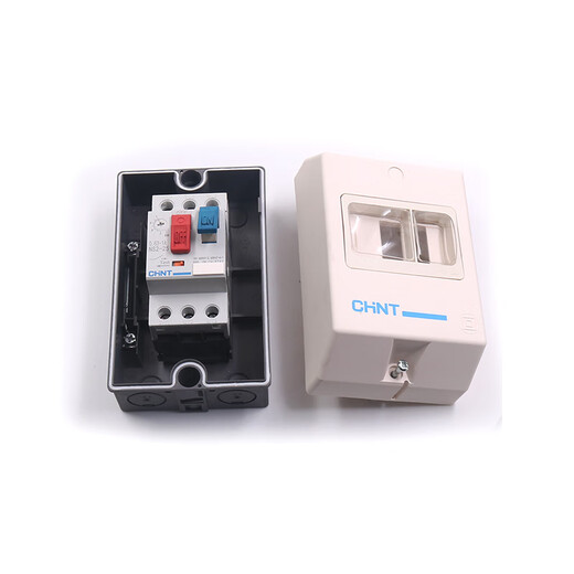 Chint (CHNT) motor protector NS2-25 motor starting circuit breaker 10 three-phase motor overload short circuit protection NS2-25 4-6.3A