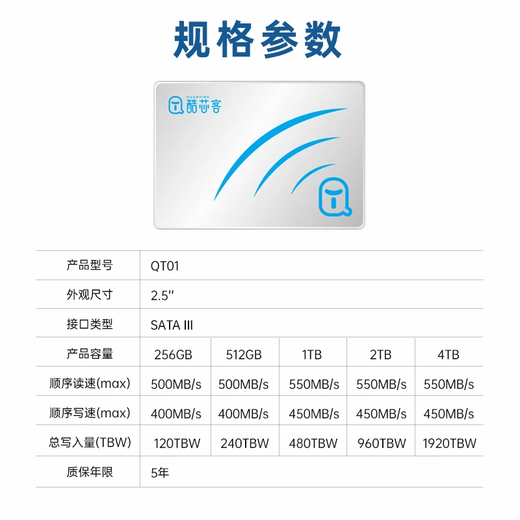 Coolxinke 1 to SSD disque SSD SATA3.0 interface ordinateur de bureau AI PC accessoires de stockage