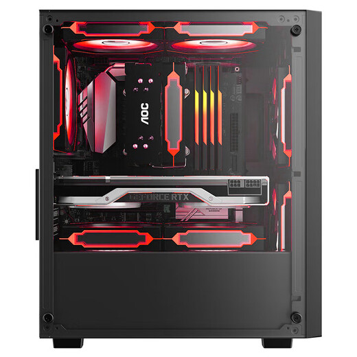 Navigator/AOC i3 13100F/RTX3060/3050/4050 gaming e-sports design desktop computer host DIY assembly computer complete machine installation complete set of chicken office three i3 13100F丨16G丨8G e-sports independent display