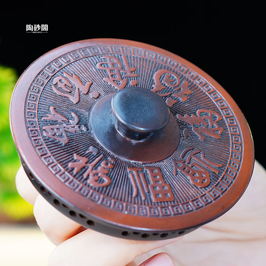 Purple pottery three-cai bowl tea set, non-hot, high-end three-piece tea set, high-end light luxury purple sand tea set, Pfaff genuine purple pottery three-cai bowl 1 piece