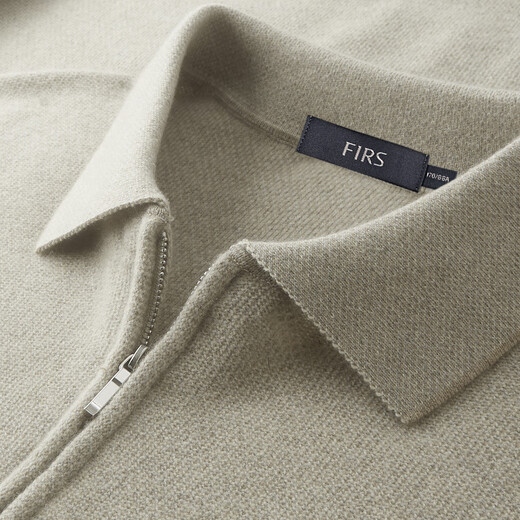 杉杉（FIRS）男士羊毛衫秋冬重磅加厚羊毛羊绒混纺纱线保暖柔软可机洗贴身毛衣