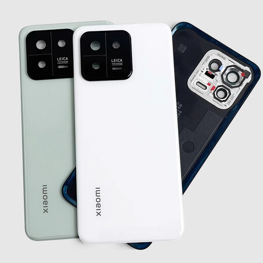 Xiaomi (MI) brand original original glass back cover battery cover 13 mobile phone back case protection rear screen xiaomi13 case Xiaomi 13 white + frame new original + heat dissipation cotton + sealant