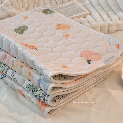 Pure cotton bed mat, special small mattress for menstruation, non-slip, leak-proof, washable baby diaper pad Black and White Dog original design 70x50cm