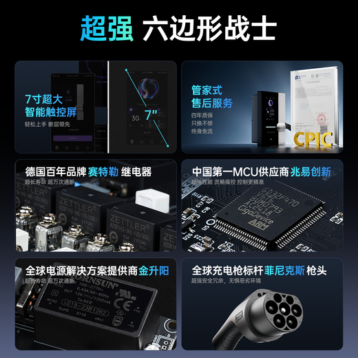 Radiant Xingyao series new energy household charging piles are suitable for ideal Tesla, BYD, Xpeng and Xiaomi 7KW