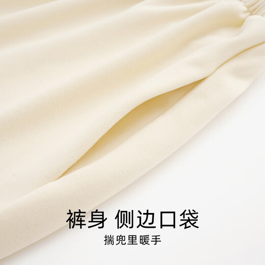 Fenton Ke'an couples pajamas new autumn and winter thickened brushed warm men and women thin velvet pullover simple casual home wear set