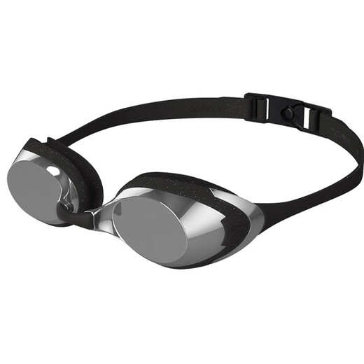 Speedo Feiyu swimming goggles, original imported Seiko high-definition coated swimming goggles, large frame waterproof and anti-fog swimming eyes, black/metallic gray coated version