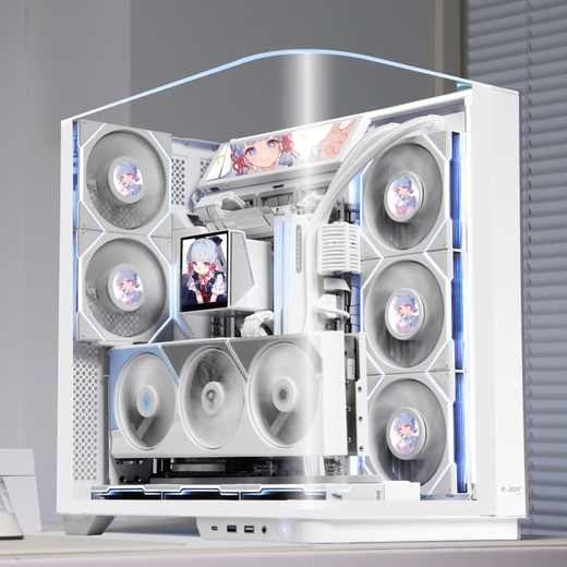 ASUS 9800x3d host 5070ti host 5080 ASUS rog family bucket 9800x3d5070 host DIY gaming desktop assembly computer subsidy machine 9800x3d host + RTX5070ti丨four