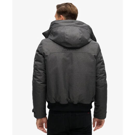 Superdry men's jacket new warm windproof plus velvet cotton spring and autumn casual fashion comfortable commuter men's jacket schwarz one size |