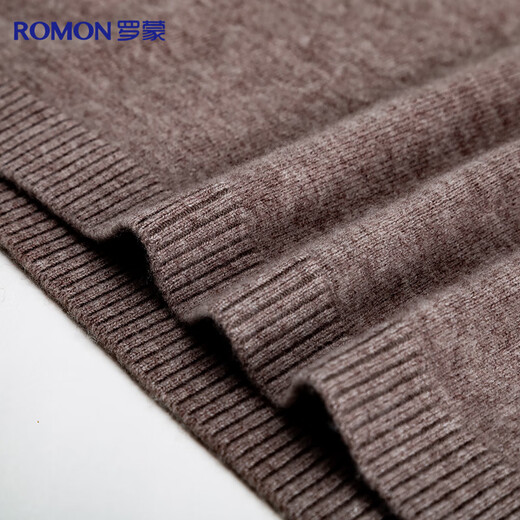 Romon 100% sheep wool basic half turtleneck woolen sweater, warm and comfortable autumn and winter base layer top for women