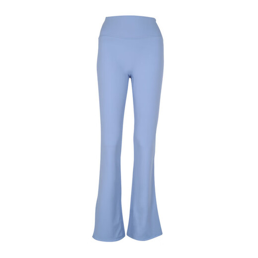 LULU Yoga Pants Butt Lifting Pilates Slimming Groove Women's High Waist Casual Wide Leg Pants Graphite Gray Flared Pants M 4