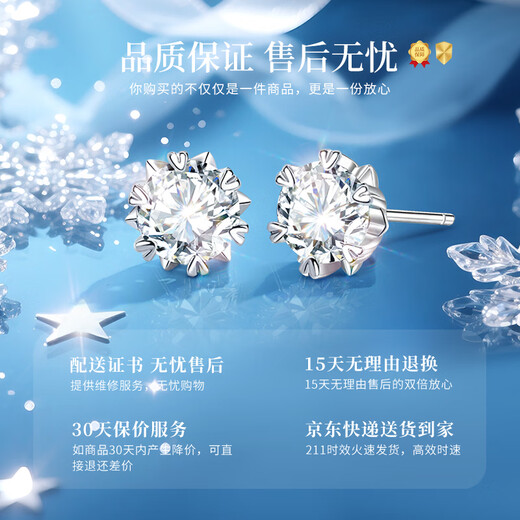 China Gold Snowflake Starburst Pure Silver Earrings for Women Topaz Earrings Girls Birthday Gifts for Girlfriends and Wife Wedding Anniversary Pure Silver Starburst Snowflake Earrings Jingsuda