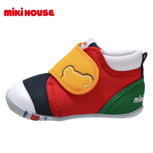 Chaussures pour les enfants Mikihouse pour garçons et filles Chaussures pour les chaussures japonaises de vidéosurveillance CCTV Prix en usure et plusieurs couleurs non glissantes (salaire des tribunes)