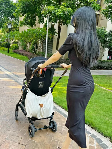 Purchase Products Purchase Products K-Style Stroller Storage Bag, Out-And-Out Bottle Diaper Storage Black Squirrel Hanging Bag Size 40*70cm