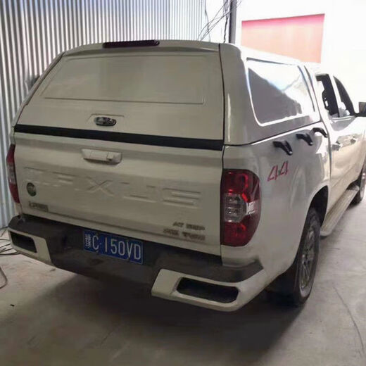 Litian Navarra D22P11NP300 King Long Higer pickup truck inclined cover metal rear cover high cover modification accessories flat top with glass remarks model