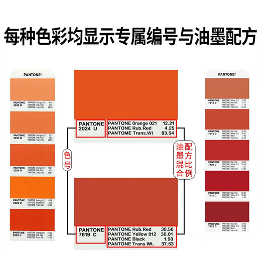 色彩通立方甲字体帮专色配方色卡2188色卡印刷设计师涂料潘通C卡1601B国际标准色卡国标油漆比色卡样本样板u卡cmyk色卡110n建筑金属色谱塑料艺术漆调色配方广告布料面料服装颜色彩搭配tpg色卡 