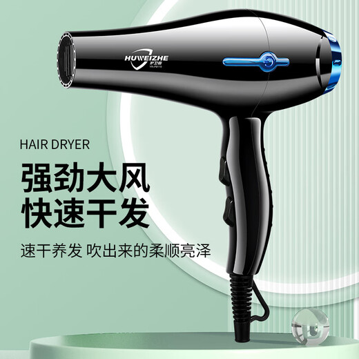 Hair dryer for home use high power 2200W hot and cold air professional hair salon level barber shop constant temperature hair dryer high wind speed drying professional model home hair salon recommended-2100W 9110