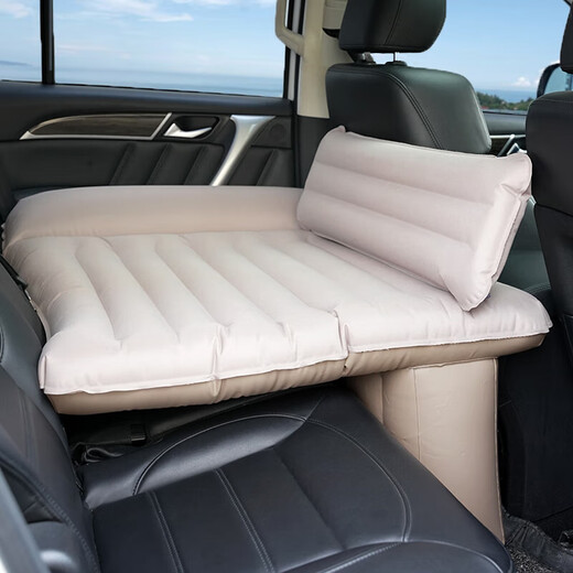 Car automatic inflatable bed, car SUV inflatable mattress, rear exhaust bed, adult and children's car mattress, automatic inflatable, children's automatic inflatable bed, pongee material, including wireless electric air pump