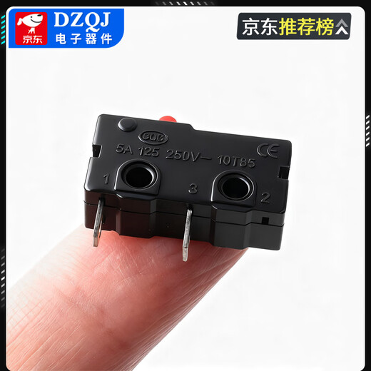Stroke limit micro switch touch switch KW12-A-2 left and right bent feet without handle mushroom head 16/55mm KW12-A-2 normally closed push-off 2 feet No Specifications