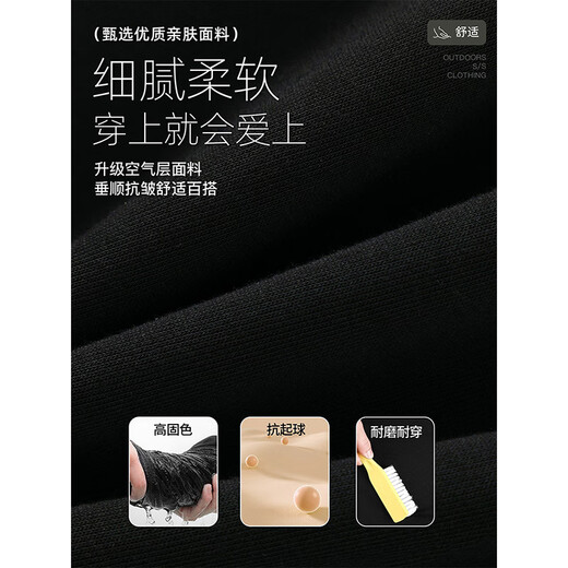 WHIM NASA Heavyweight Cardigan Sweatshirt Men's Jacket Spring and Autumn Casual Loose Hoodie Jacket Trendy Brand Splicing Men's Tops Hemp Gray XL (Recommended 130-150Jin Jin equals 0.5kg)