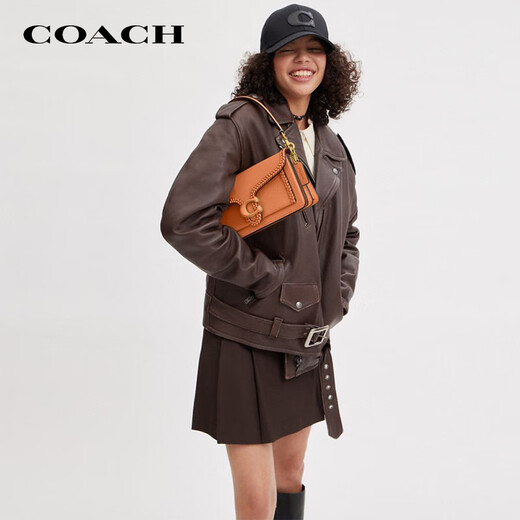COACH brand direct supply women's medium TABBY26 shoulder crossbody handbag orange CJ838