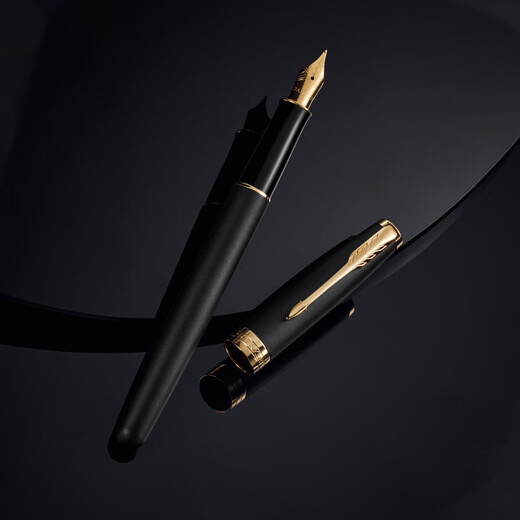 派克（PARKER）【热门商品】生日礼物钢笔墨水笔高端礼盒卓尔男士签字商务送礼轻奢礼品礼赠朋友高档成人上岸礼物 卓尔磨砂黑杆金夹墨水笔礼盒-京东仓
