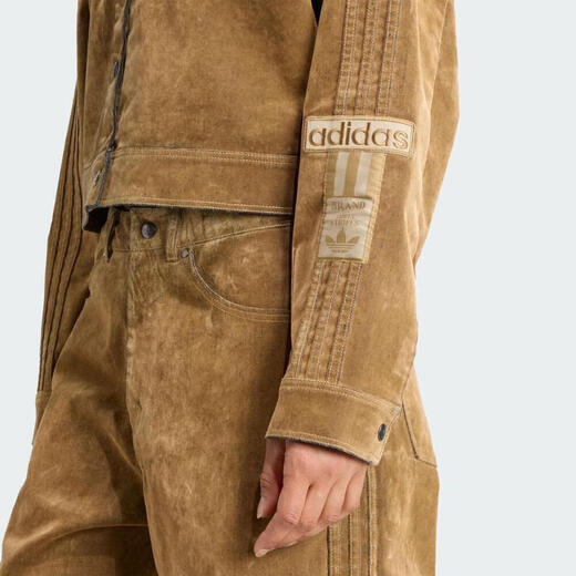 ADIDAS阿迪达斯三叶草女子运动休闲翻领夹克外套JY2393 JY2393 S