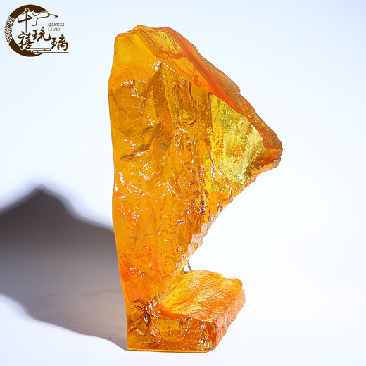 Millennium Glazed Zibo Glazed Bubu Gaosheng Crafts Ornaments Light Luxury Desktop High-Level Sensation Business Gifts for Leadership Promotion Bubu Gaosheng (100% Liuli) can be customized with free engraving