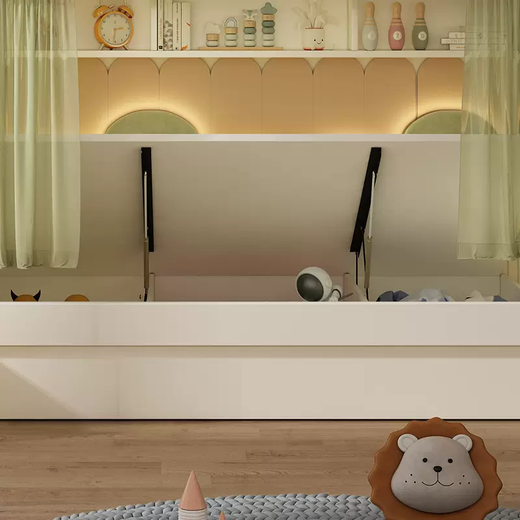 Yusenyi children's bunk bed girl boy princess castle tree house high and low bed mother bed bunk bed bunk bed-double drawer-slide-front curtain-mattress more combinations +1500mmx1900mm