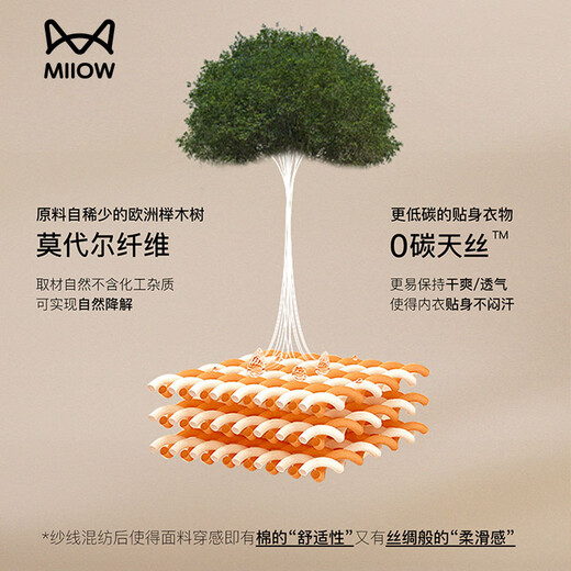 Catman Modal men's long johns men's anti-scrotum moisture-free underwear thin section 25 new high-end thermal underwear