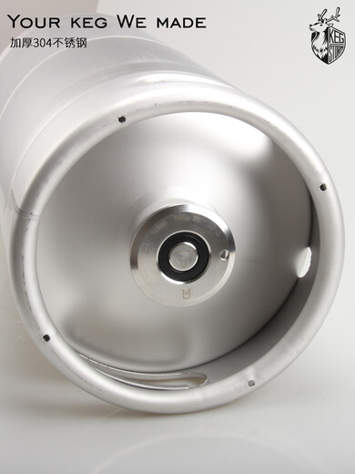 Yeqiu (YEQIU) Yeqiu 20L American standard barrel 304 stainless steel 16 craft beer barrel well plate winery ice keg American barrel 20L plate A-type wine spear